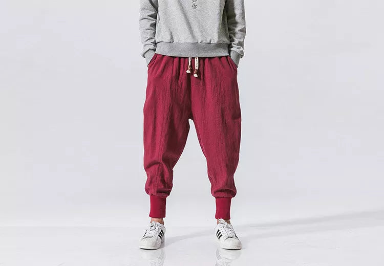 Elastic Men Streetwear Joggers