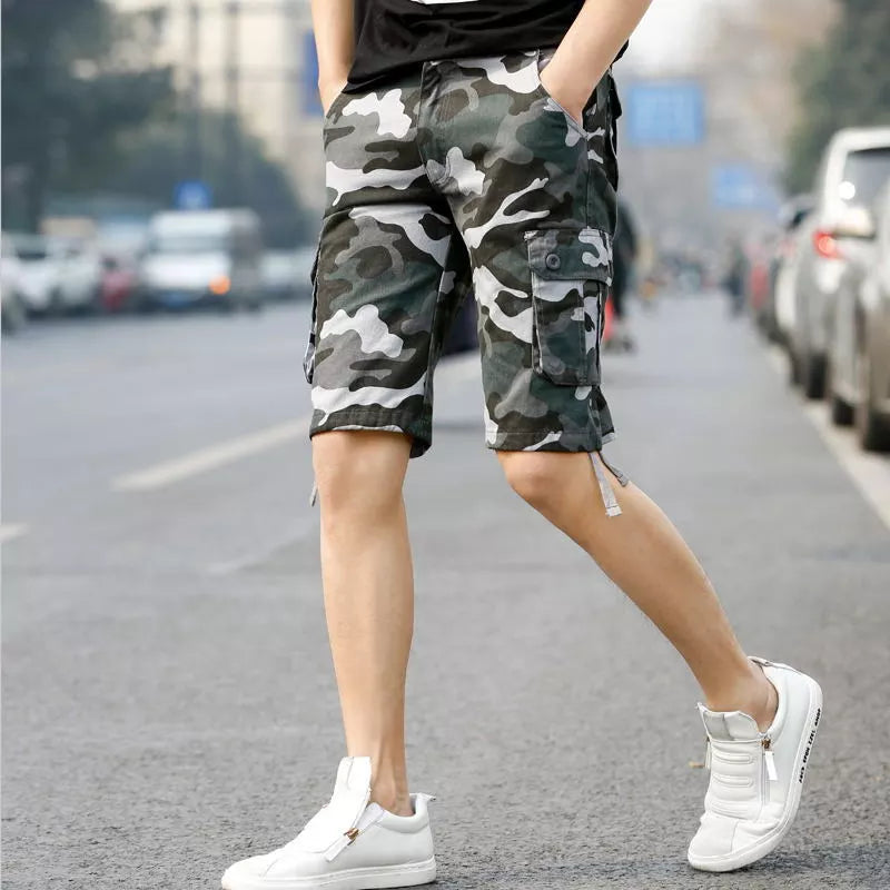 Men's Camouflage Camo Cargo Shorts