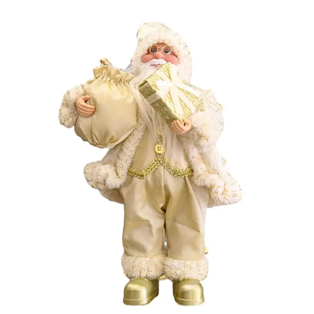 Portable Lifelike Santa Claus Figurine Christmas Decoration As pictures / United States