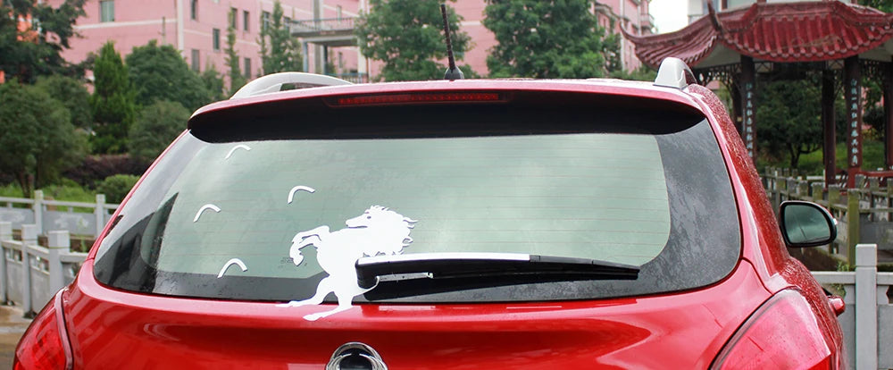 Tail Decal Wiper Animal Pattern