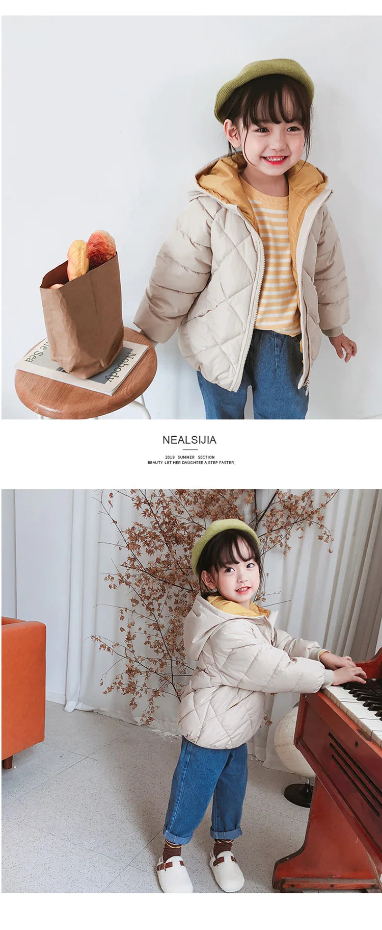 Winter padded Jackets Coat New Children