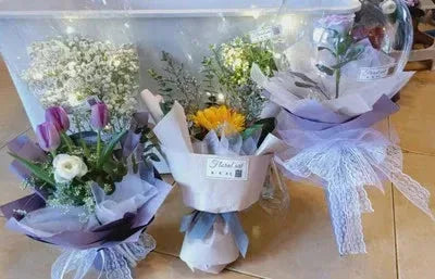 Roll Flower Solid Color Packaging Papers Minx