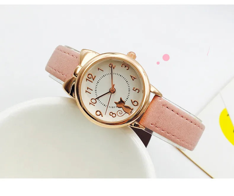 clocks for Girls clock WristWatch rosette Watches