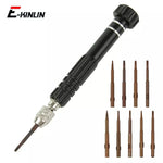 Precision Disassemble Magnetic Torx Cross Pentalobe Head Screwdriver For iPhone