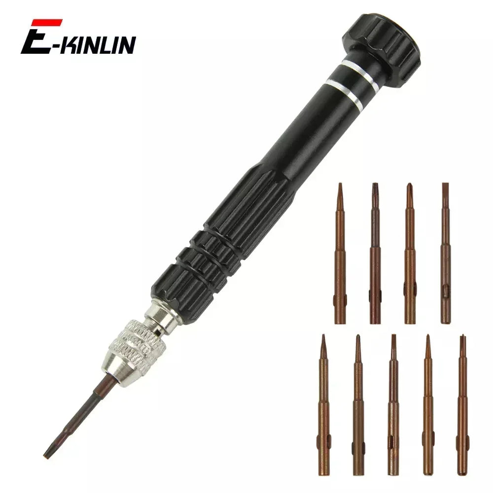 Precision Disassemble Magnetic Torx Cross Pentalobe Head Screwdriver For iPhone