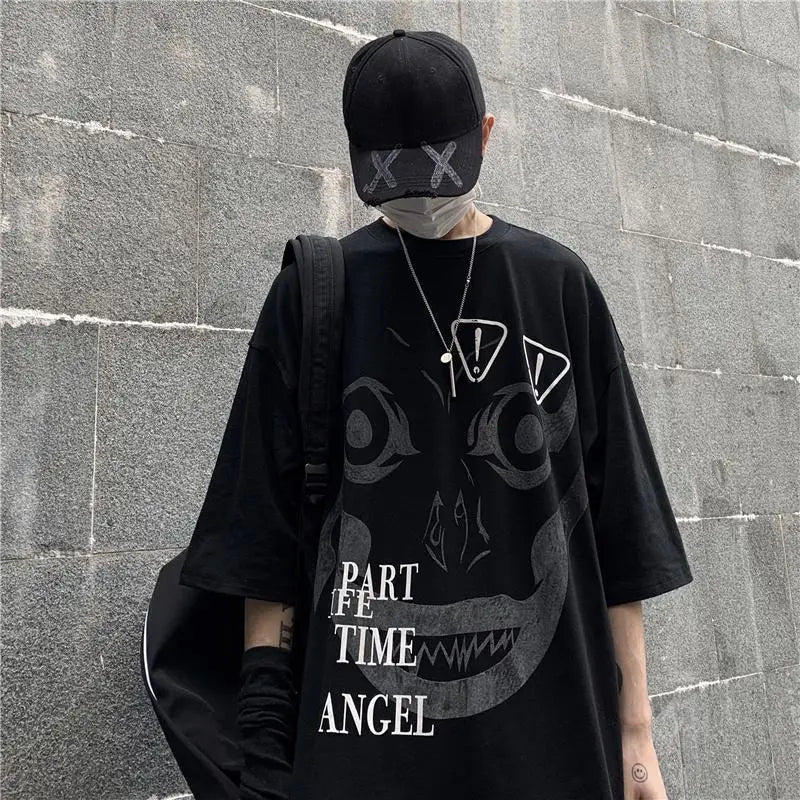 Street Graphic Basic Tees Male Tshirt