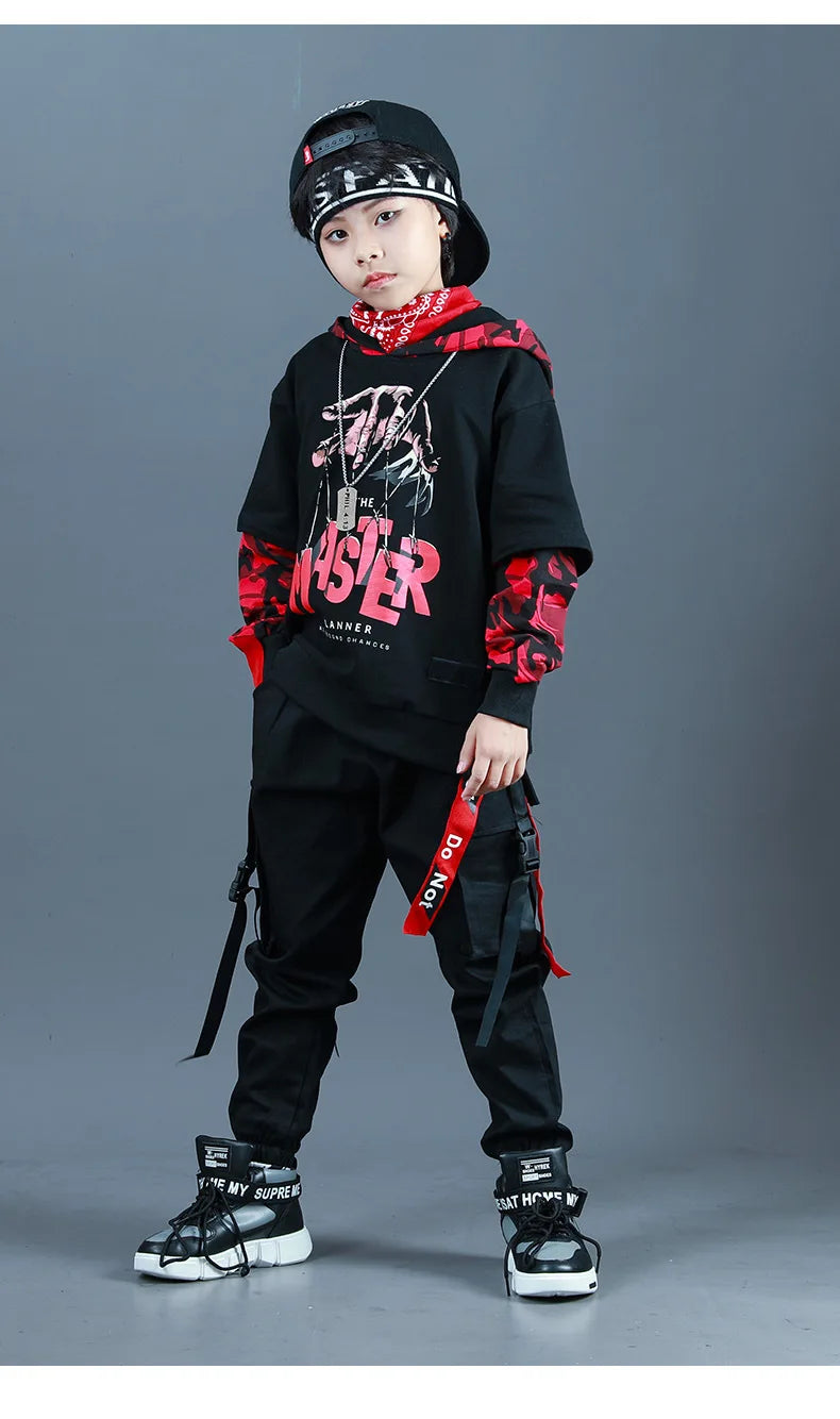 Kids Fashion Hip Hop Clothing Oversize