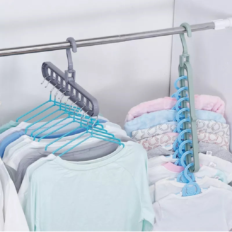 Hanger storage rack