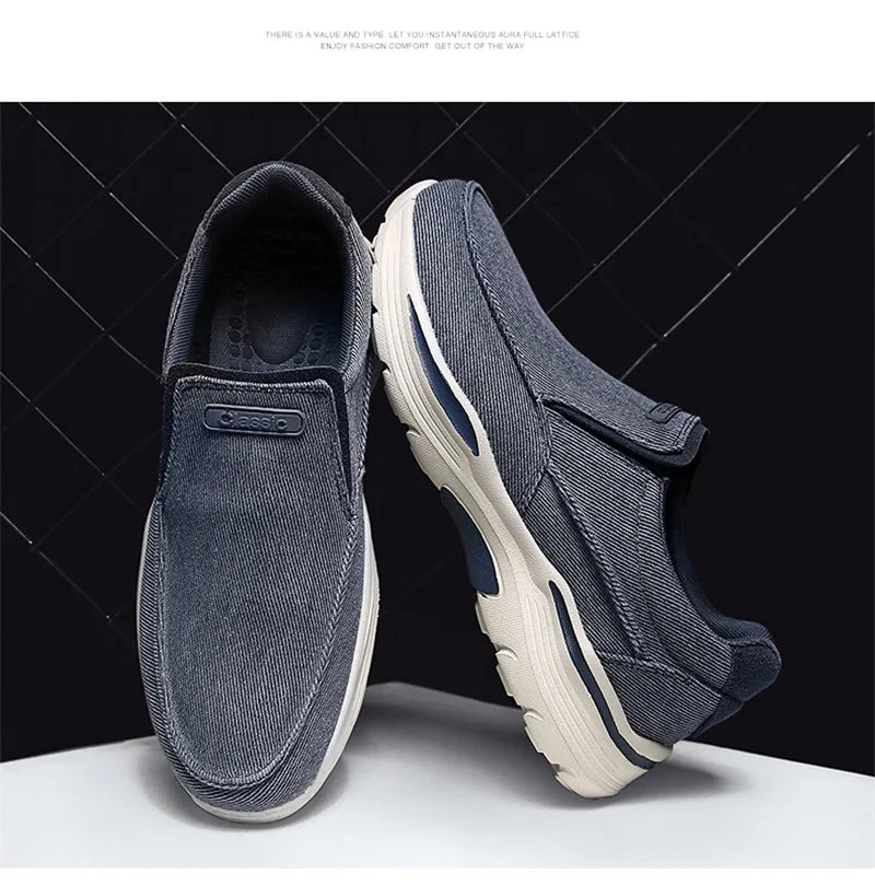 Denim Flat shoes Outdoor Sneakers