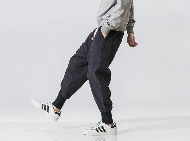 Elastic Men Streetwear Joggers