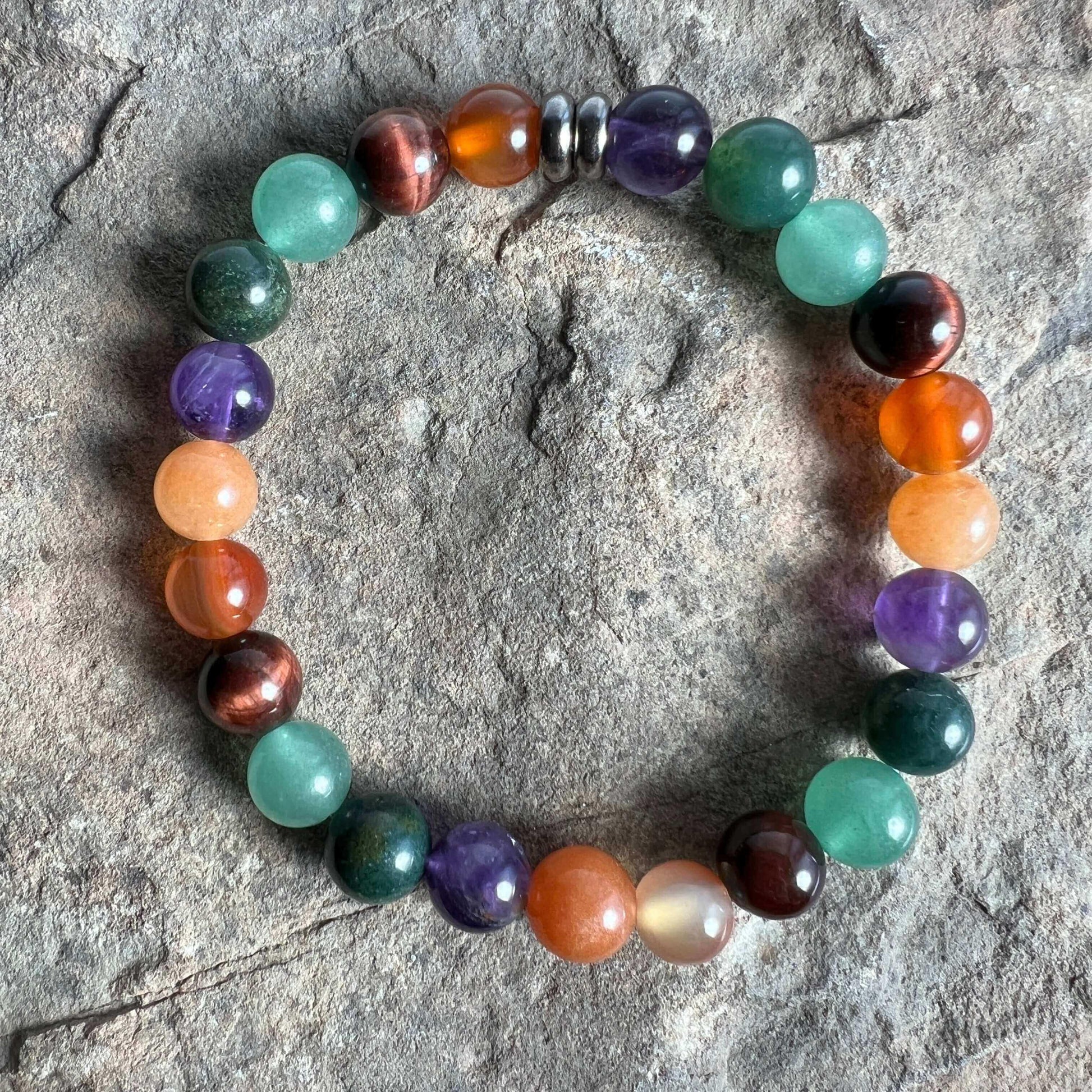Abundance & Motivation Vibes Bracelet 8"