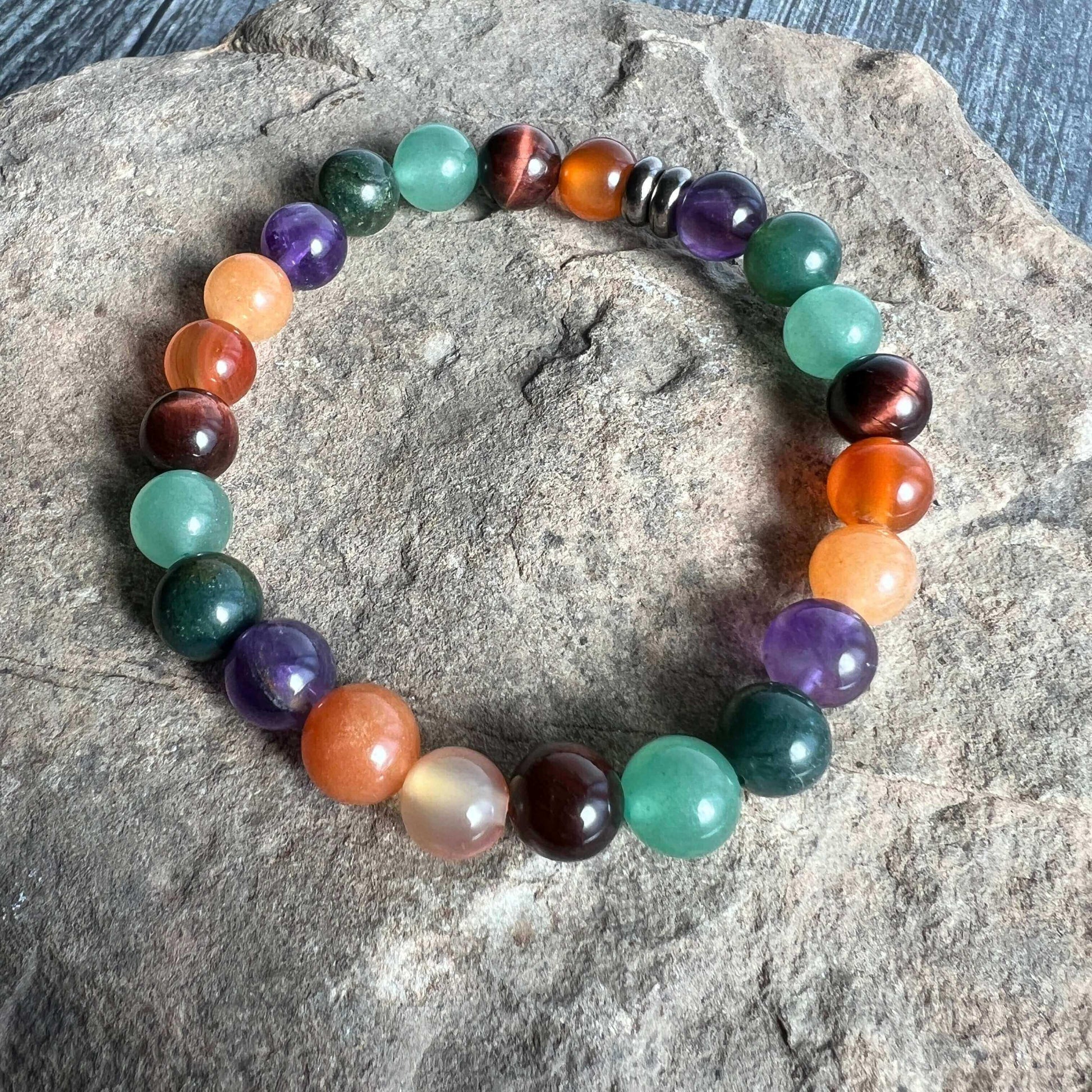 Abundance & Motivation Vibes Bracelet 8"