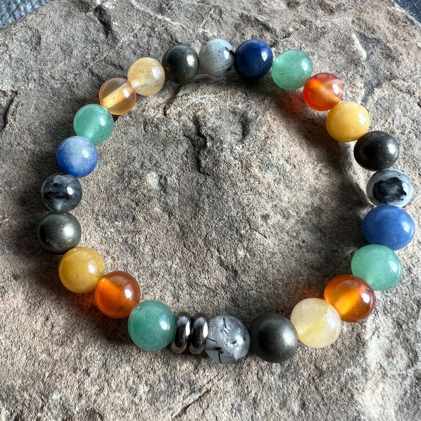 Joy & Positivity Vibes Bracelet 8"