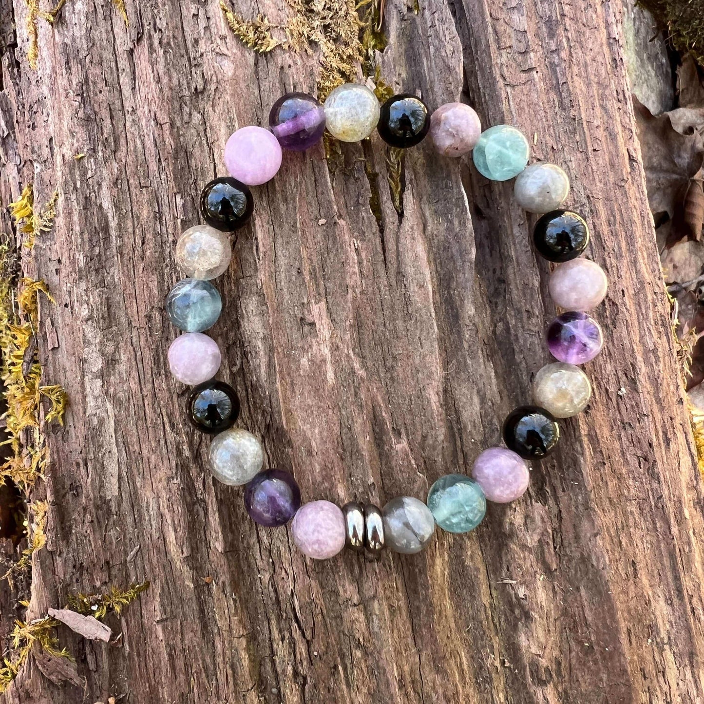 Wisdom & Focus Vibes Bracelet 8"