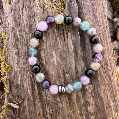 Wisdom & Focus Vibes Bracelet 8"