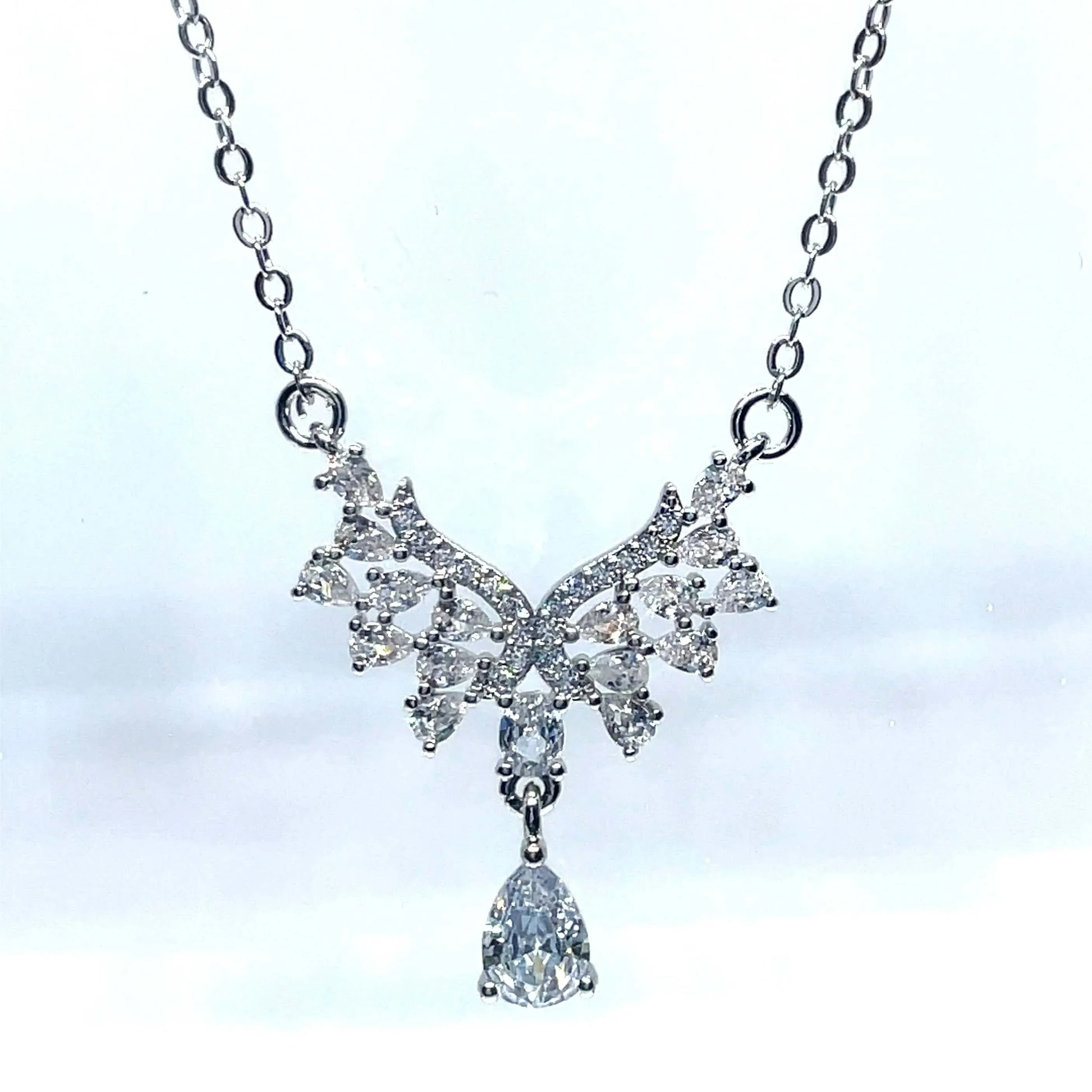 Grand Angel Wings Necklace Default Title