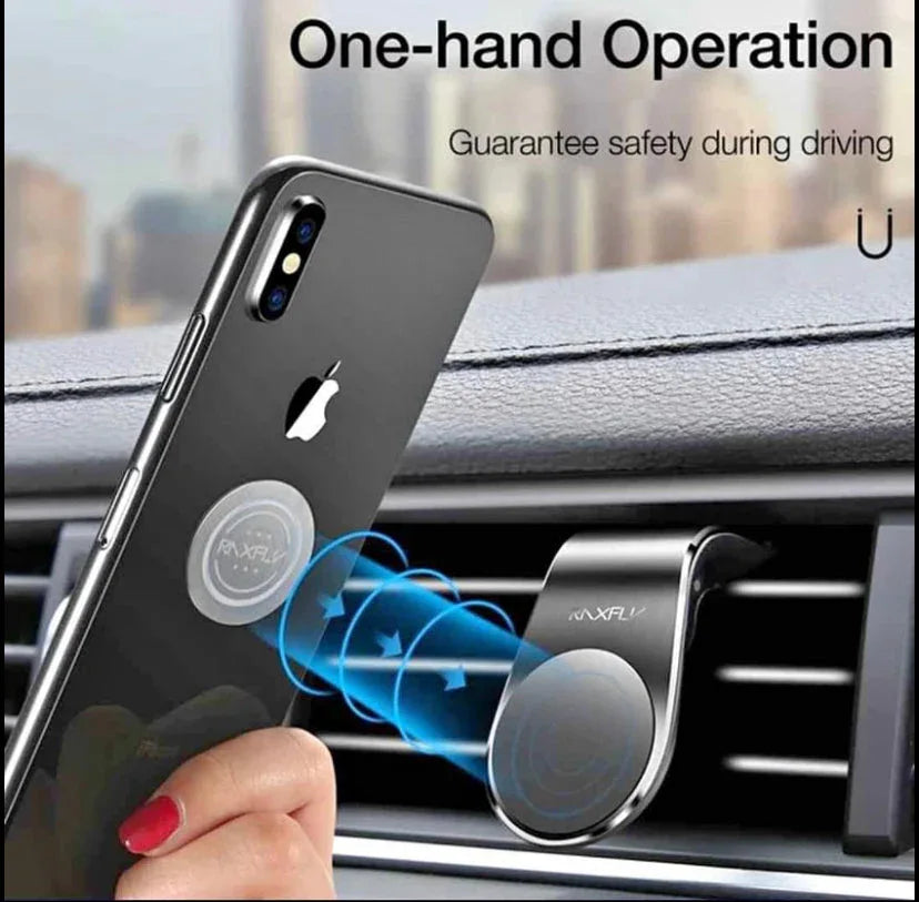 Magnetic Air Vent Clip Car Cell Phone Holder Default Title