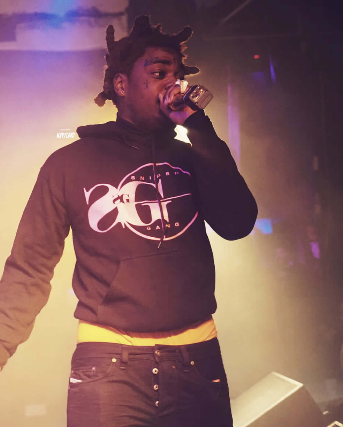 Shopminx Hoodie: Sniper Gang Logo (Deluxe - Black) Black / S