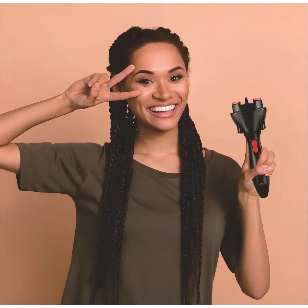 Loc’d Hair Braider – Easy Loc & Dreadlock Hair Braiding Tool, Black