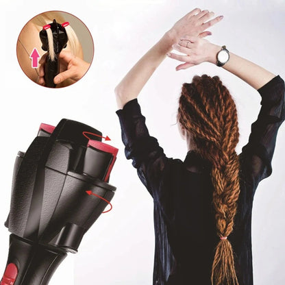 Loc’d Hair Braider – Easy Loc & Dreadlock Hair Braiding Tool, Black