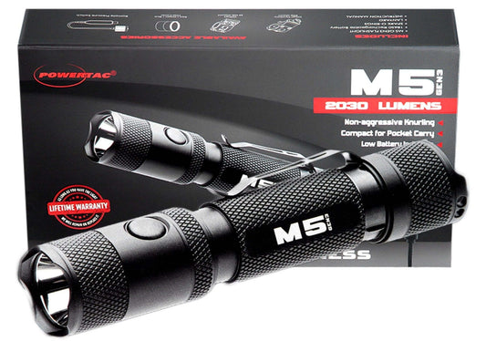 M5 Gen3 - 2,030 Lumen EDC High Power Flashlight Default Title