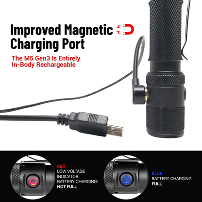 M5 Gen3 - 2,030 Lumen EDC High Power Flashlight Default Title