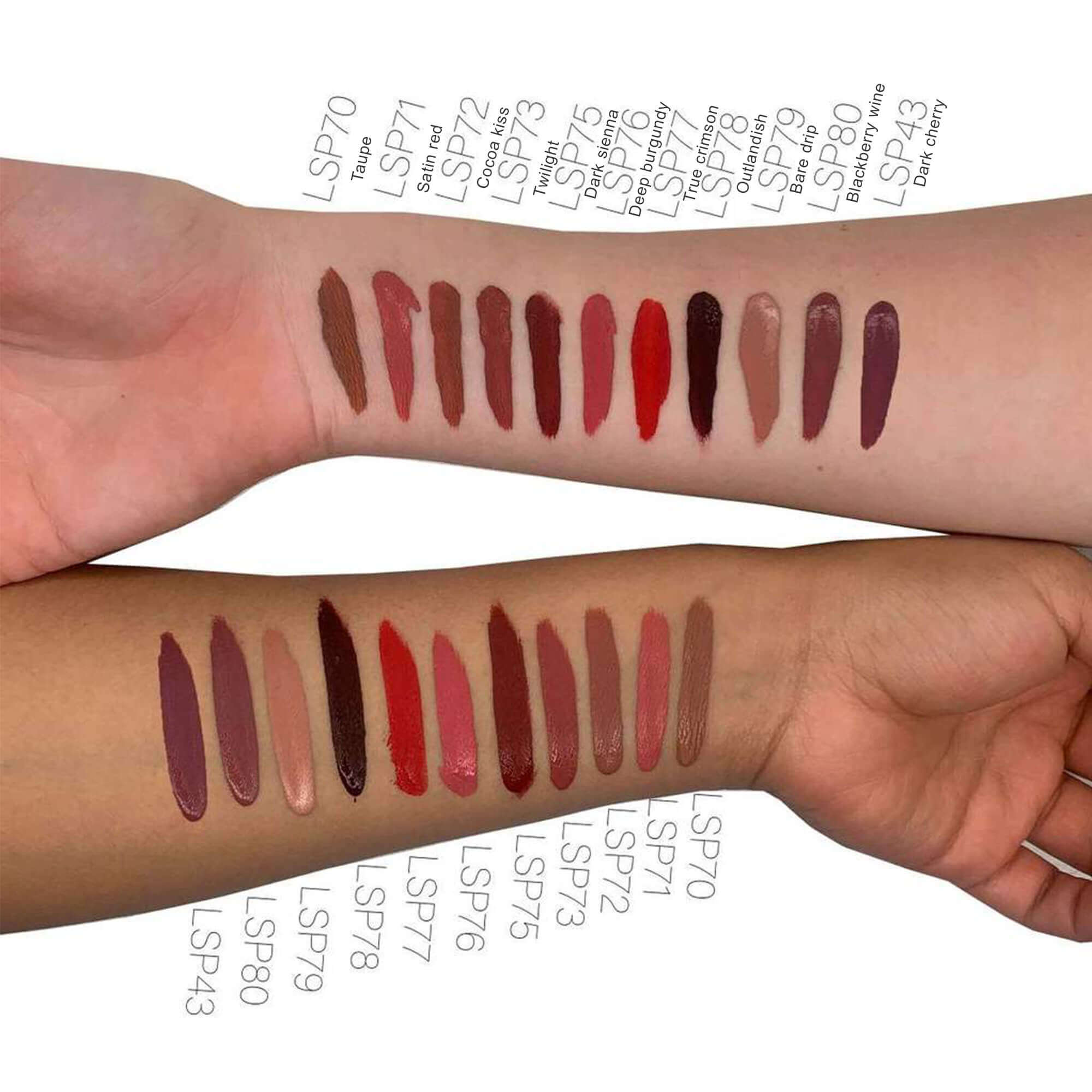 Matte Lip Stain - Dark Sienna  (Fall Collection)