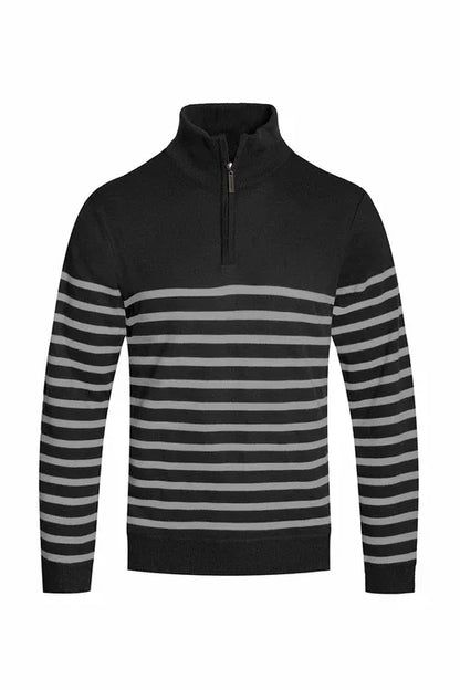 Quarter Zip Up Sweater NR2007 2XL