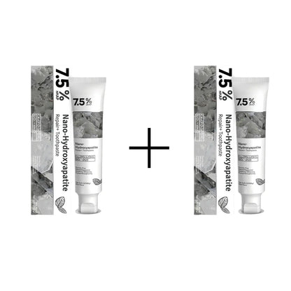 Fluoride-Free Nano-Hydroxyapatite Toothpaste for Stain Removal, Enamel & Gum Protection, 120g
