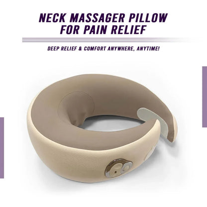 Multi-Purpose Neck Massage Pillow w/Warmth Default Title