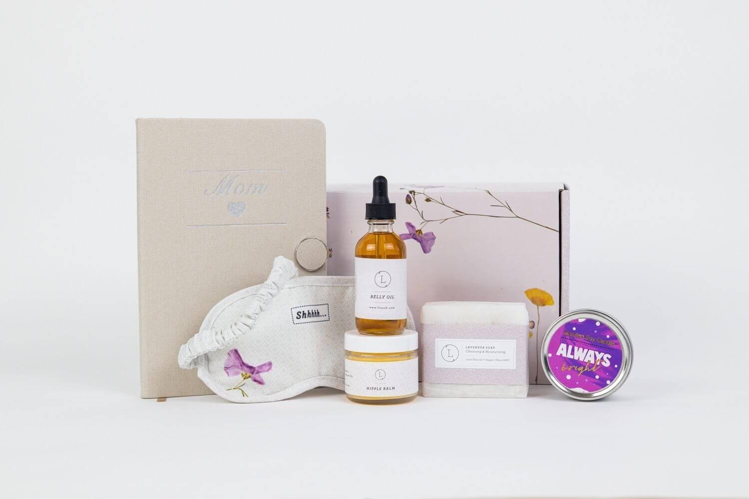 Pampering Mother’s Day Gift Box – Handmade Natural Skincare & Spa Kit Yes