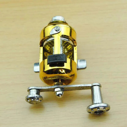 Survival & Portable Telescopic Pocket Mini Pen Fishing Rod with Reel Silver