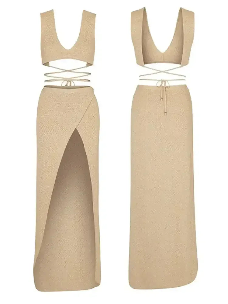 Bikini Set Tunic Summer White / S