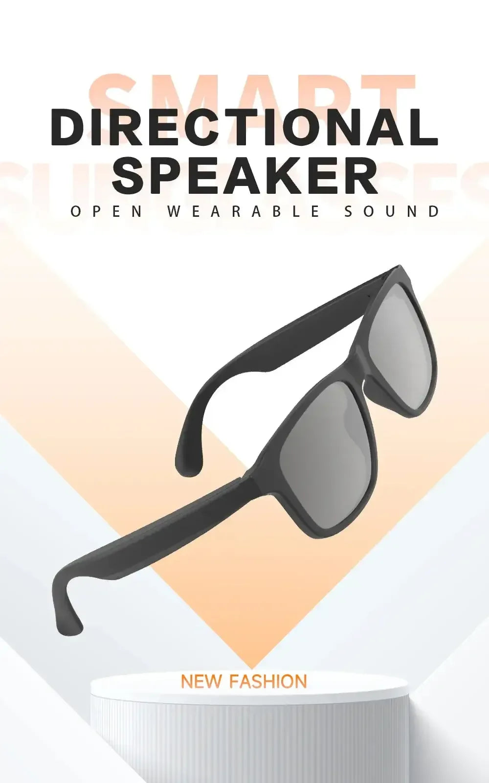 Smart Touch Sunglasses Black / United States