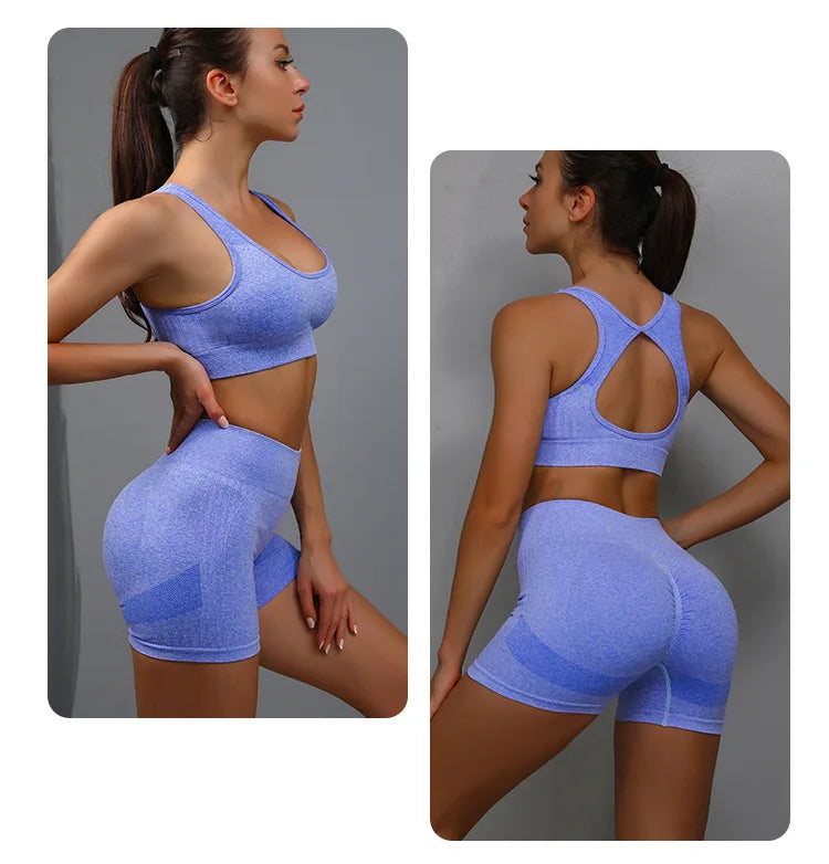 Hanging Sports Bra Shockproof Quick Drying Shorts