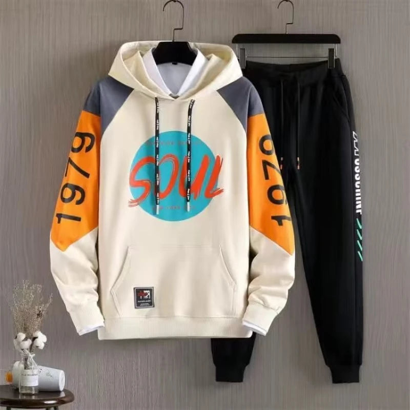 Fashion Men Clothing Jogging Sets