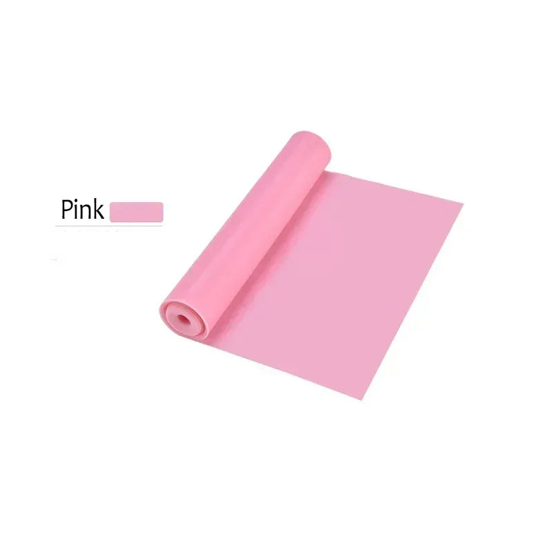 Yoga Sport Resistance Bands Pilates Training Fitness Pink / 1500x150mm