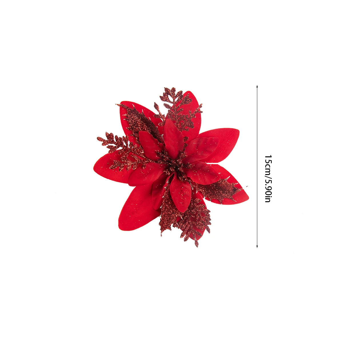 Christmas Poinsettia Artificial Flowers
