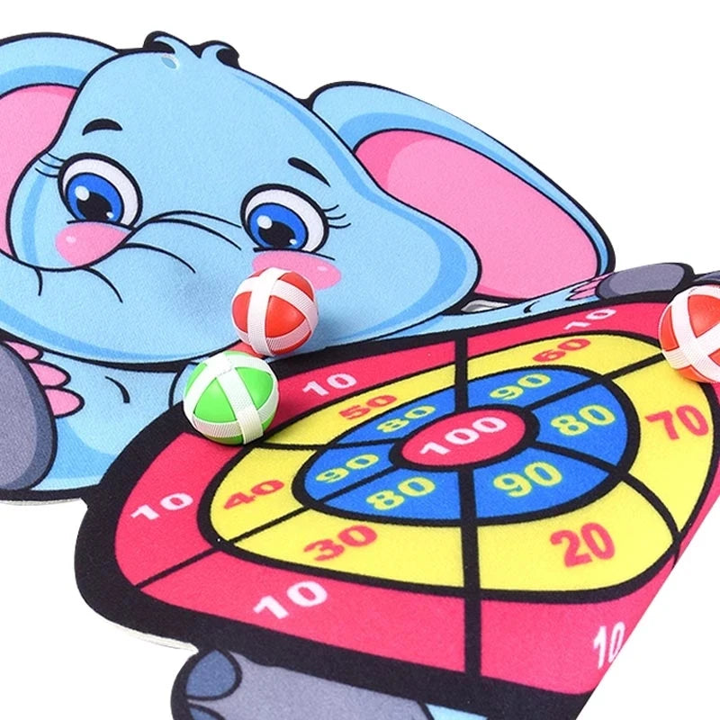 Animal Dart Board Sticky Ball