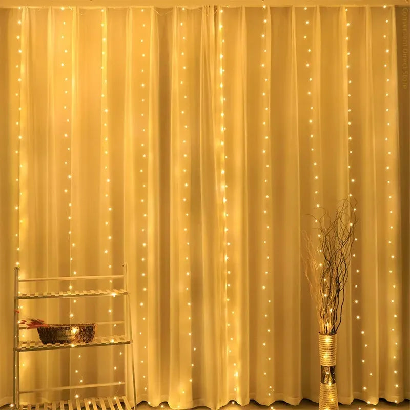 Curtain LED String Lights