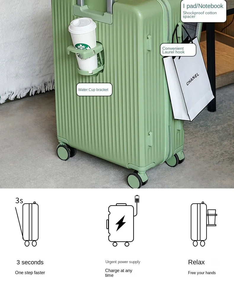 Travel Suitcases with Wheels