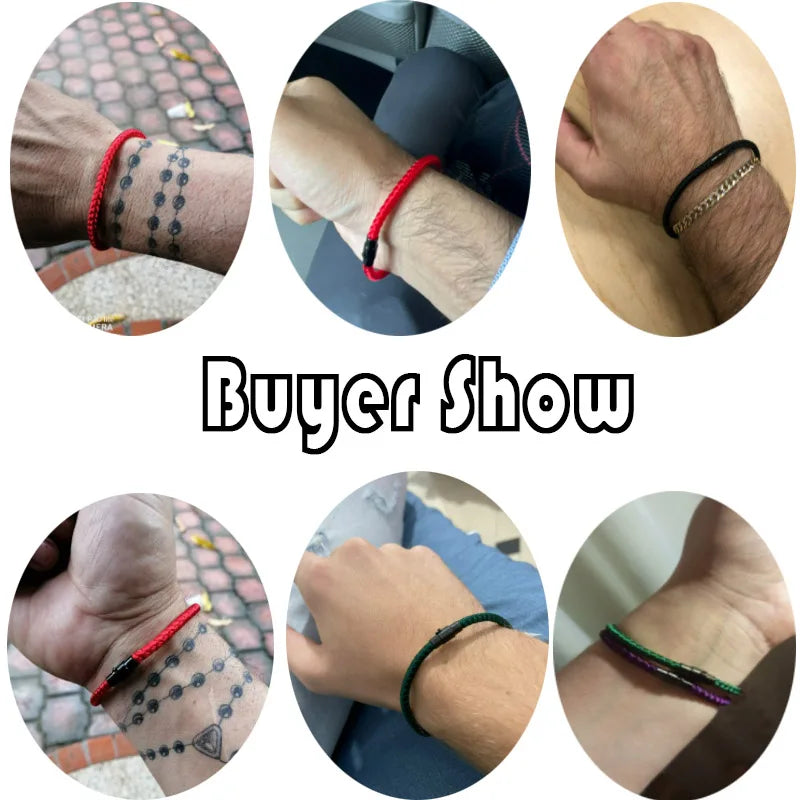 Lucky Red Rope Magnetic Couple Bracelet