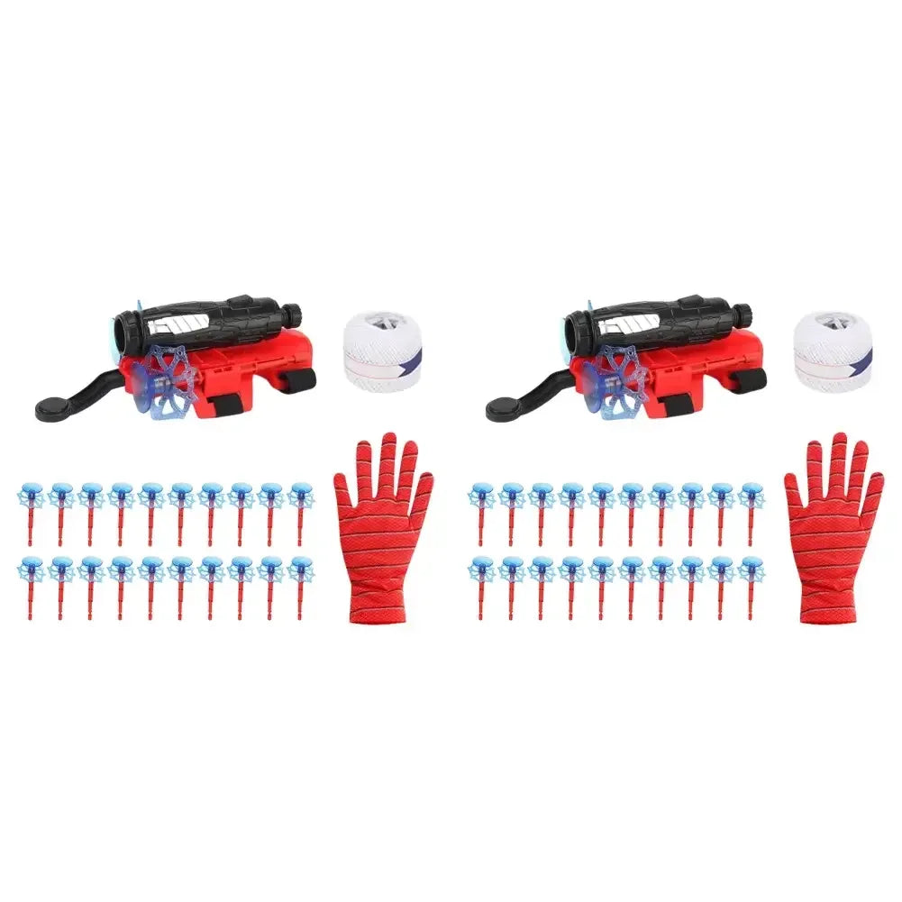 Spider Silk Launcher Toy – Kids Spider Hero Cosplay Gift 2 Sets / United States