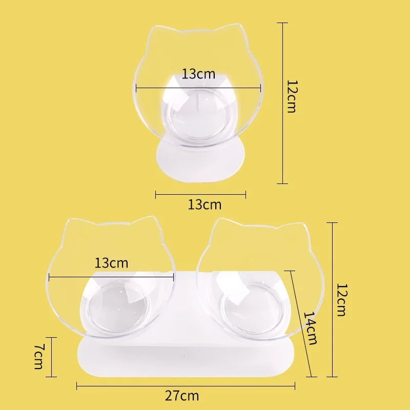 Inclination Stand Cats Feeder