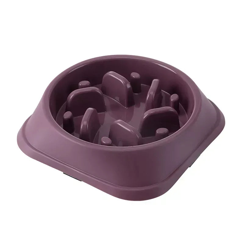 Pet Cat Dog Slow Food Bowl Picture color 14