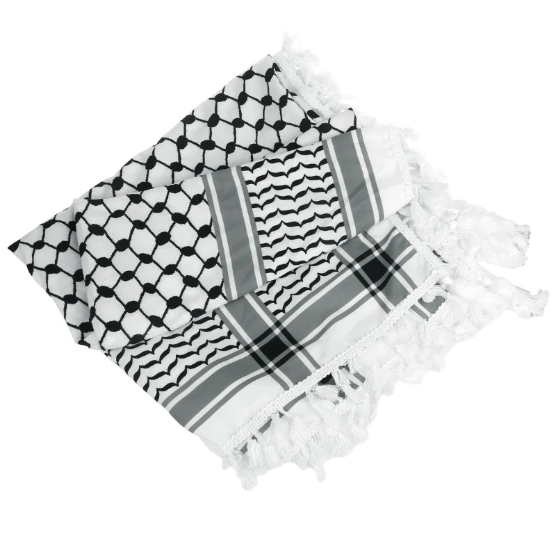 Jacquard Pattern Scarf Arab Hair Kerchief