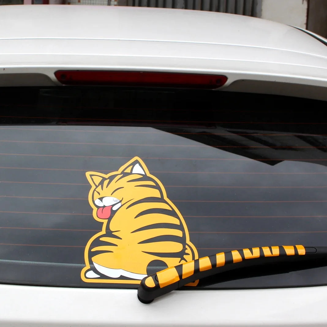 Car Rear Wiper Sticker