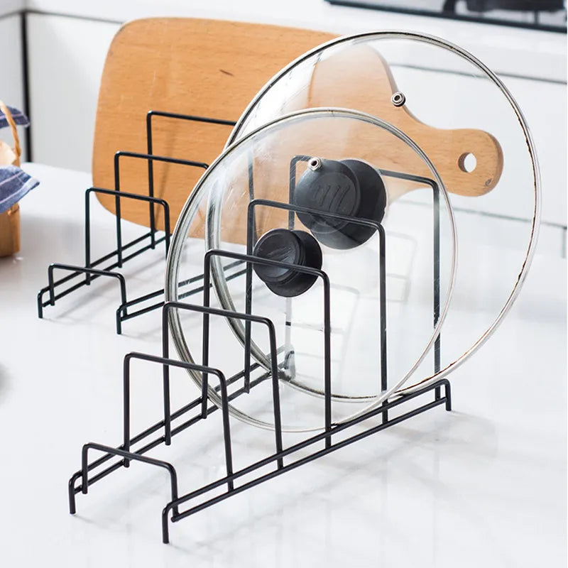 Kitchen Organizer Pot Lid Holder