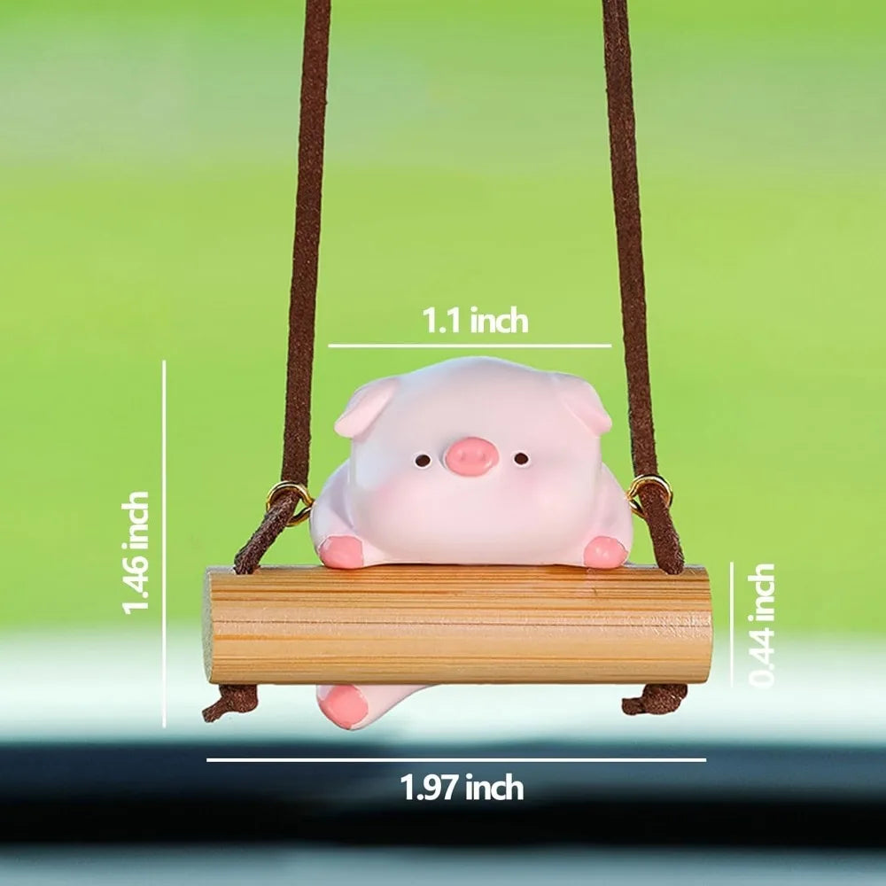 Cute Pig Car Hanging Ornament