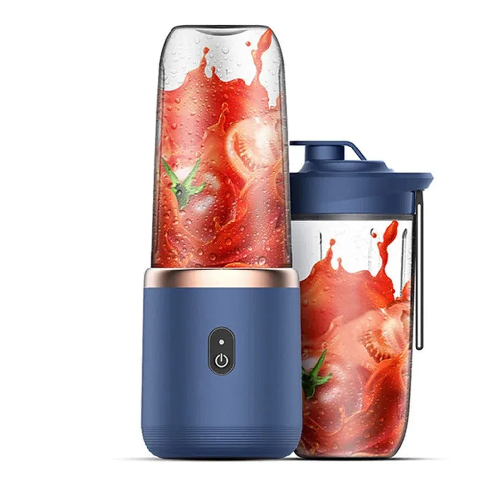 High Quality Twin Gear Portable Juice Blender Pink
